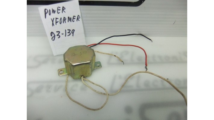 power transformer 23-139